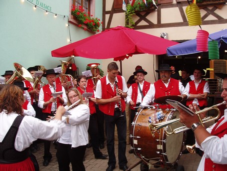 Fete du vin  Eguisheim - Photo Gite en Alsace - Aout 2010